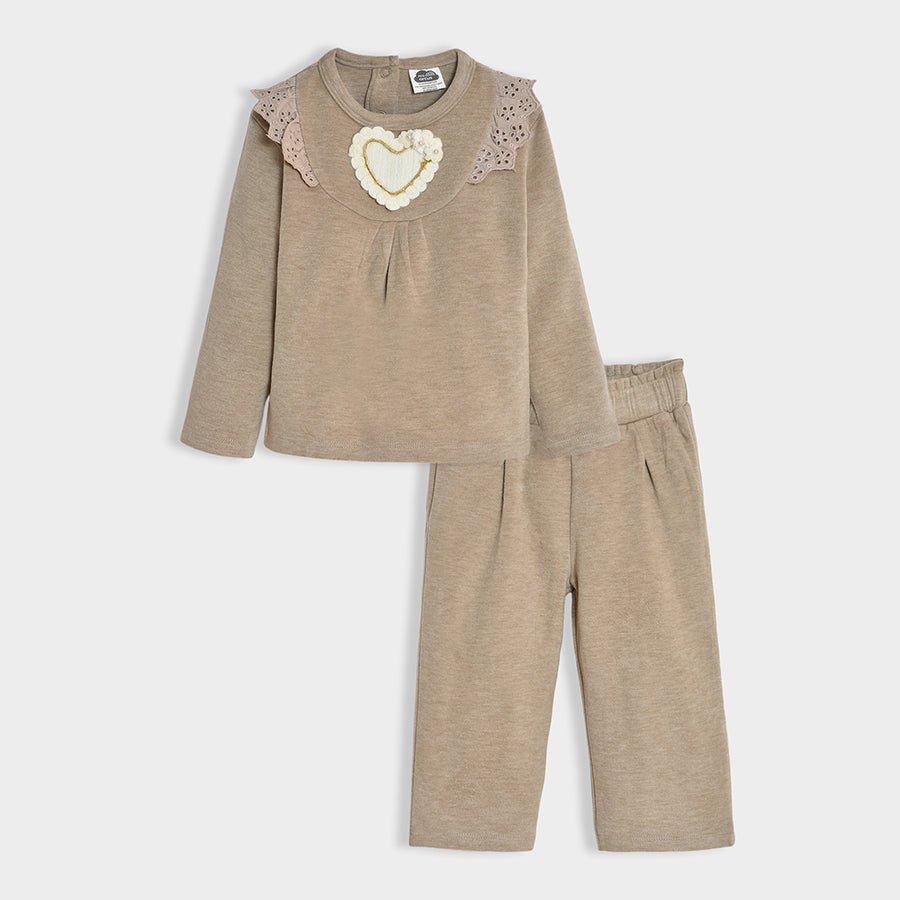 Neutral Love Hazel Co - Ord Set T-Shirt & Legging Set 1