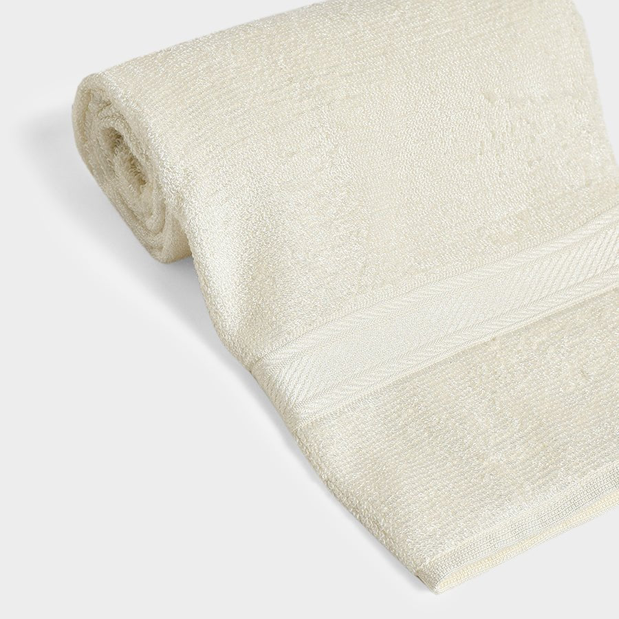 Neutral Love Natural Bamboo Towel White Towel 9