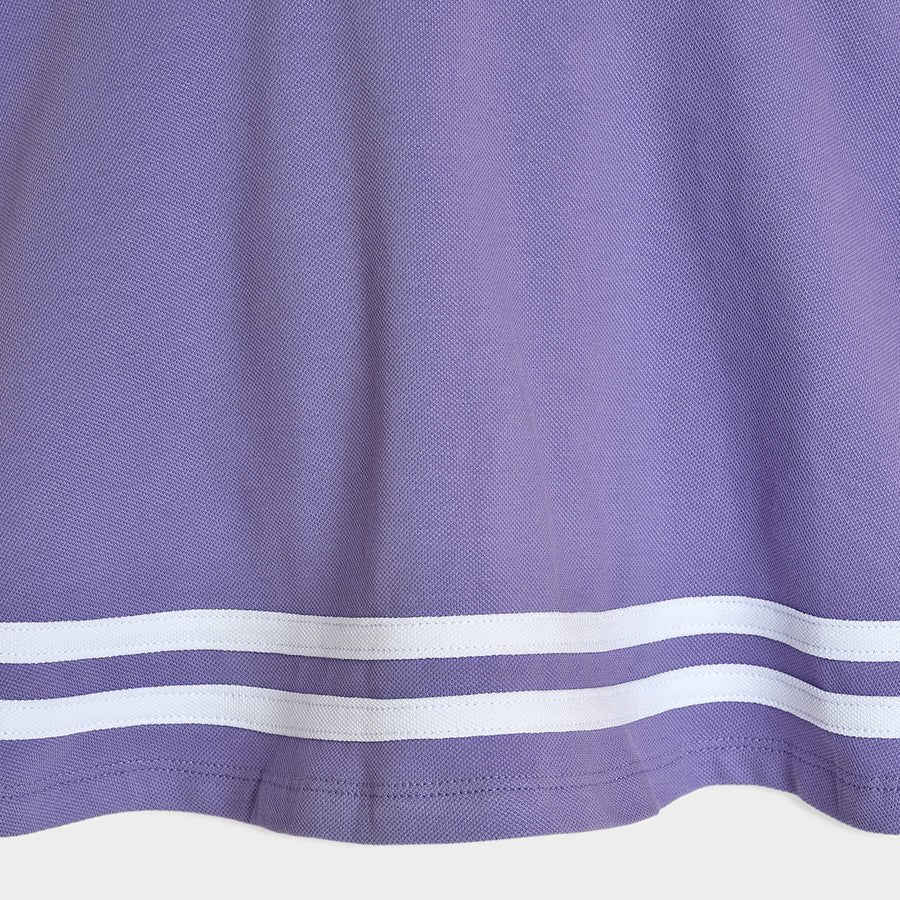 Peantus™ Snoopy Printed Pique Lilac Dress Frock 7