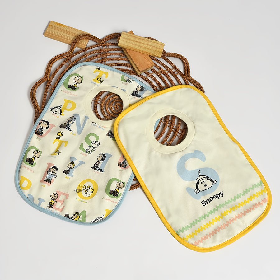 Peanuts™ Popover Printed Bibs Pack of 2 Bib 3