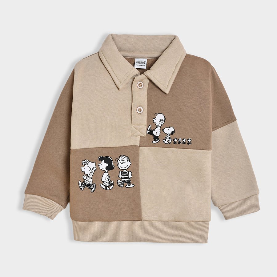 Peanuts™ Snoopy Natural Sweatshirt & Jogger Set Sweatshirt - Jogger Set 2