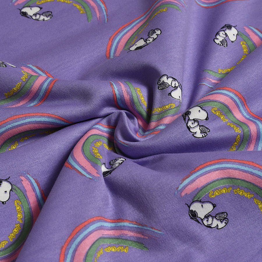 Peanuts™ Snoopy Noah Sherpa Blanket Purple Blanket 8