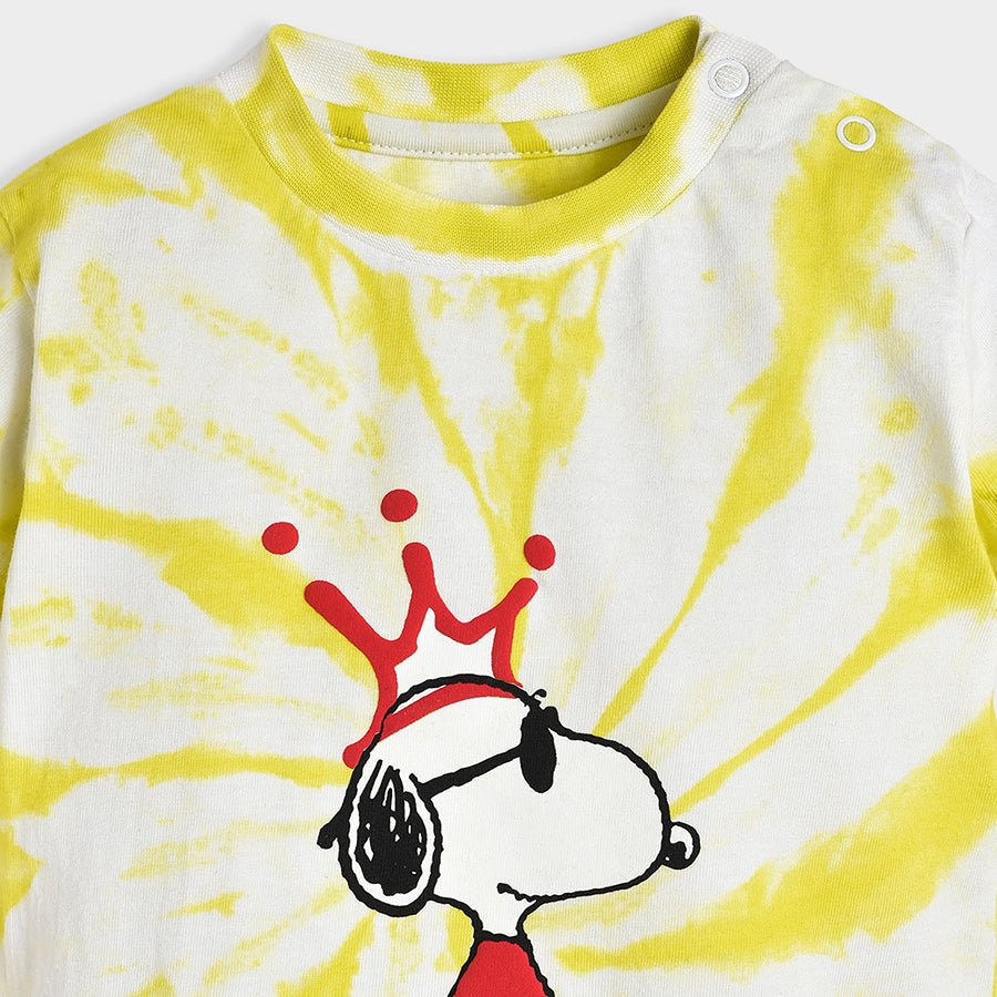 Peanuts™ Snoopy Printed Yellow T-shirt T-Shirt 4