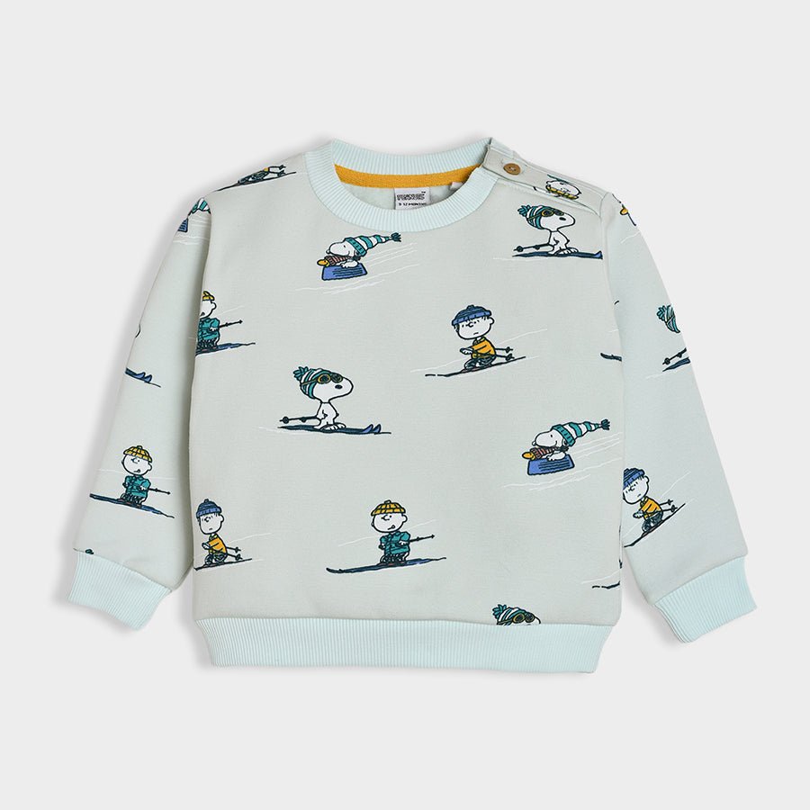 Peanuts™ Snoopy Ski Printed Co - ord Set Sweatshirt - Jogger Set 2