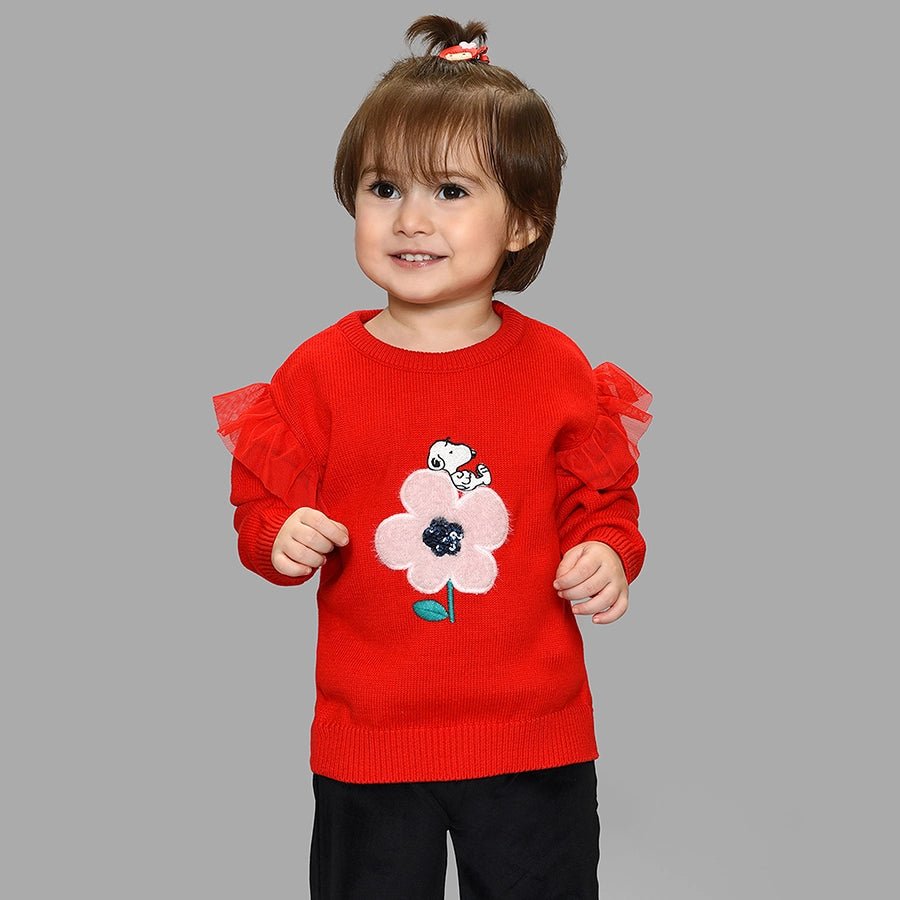 Peanuts™ Snoopy Viva Knitted Sweater Sweater Full Sleeves 1