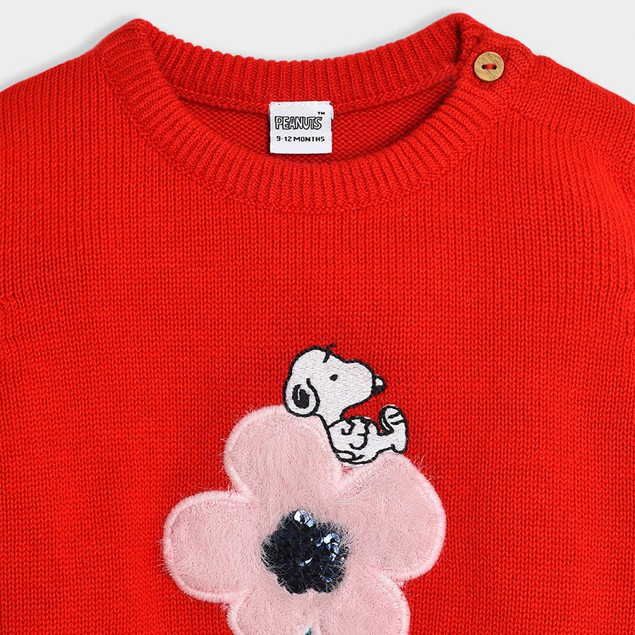 Peanuts™ Snoopy Viva Knitted Sweater Sweater Full Sleeves 4