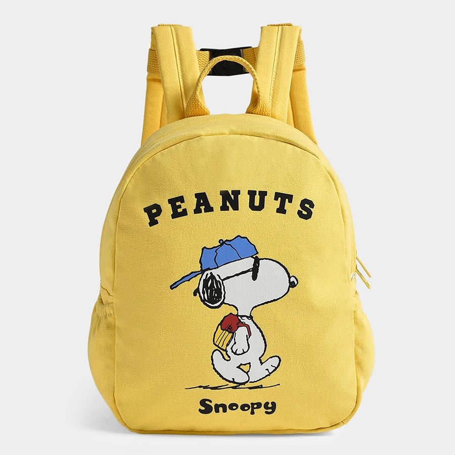 Peanuts™ Yellow Woven Backpack for Kids School Bag 5