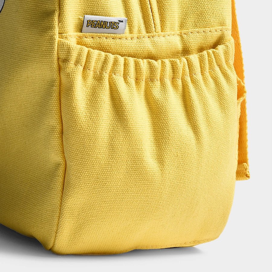 Peanuts™ Yellow Woven Backpack for Kids School Bag 11