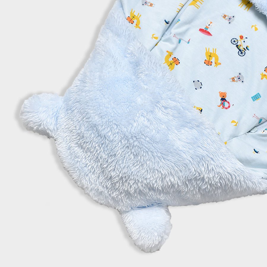 Petite Flurry Solid & Printed Reversible Wrap Wrap 5