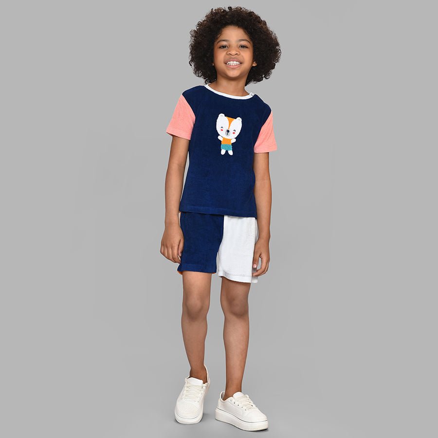 Petite Musta T-Shirt & Shorts Set T-Shirt - Short Set 1