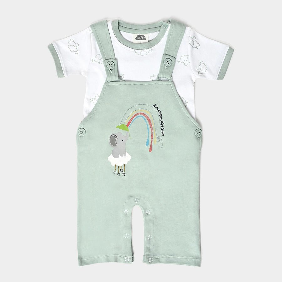 Playful Dungaree with T - shirt set for Babies Dungaree Set 1