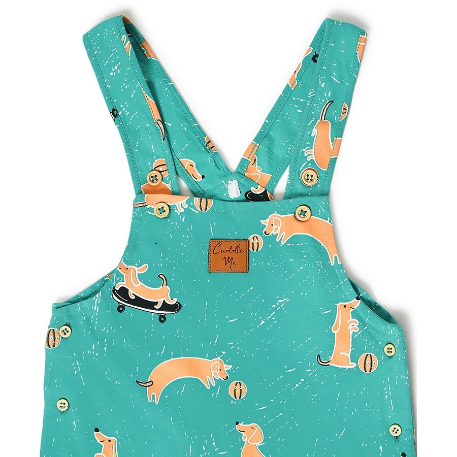 Playful Dungaree with T - shirt set for Kids Dungaree Set 10