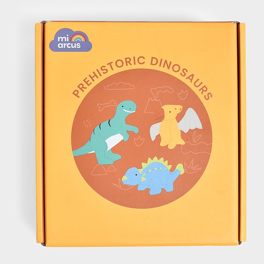 Playful Prehistoric Dinosaurs Gift Box Soft Toys 12