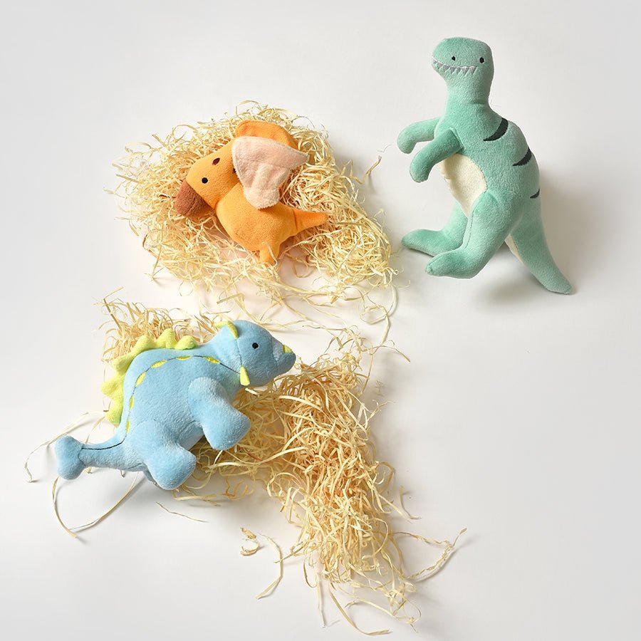 Playful Prehistoric Dinosaurs Gift Box Soft Toys 2