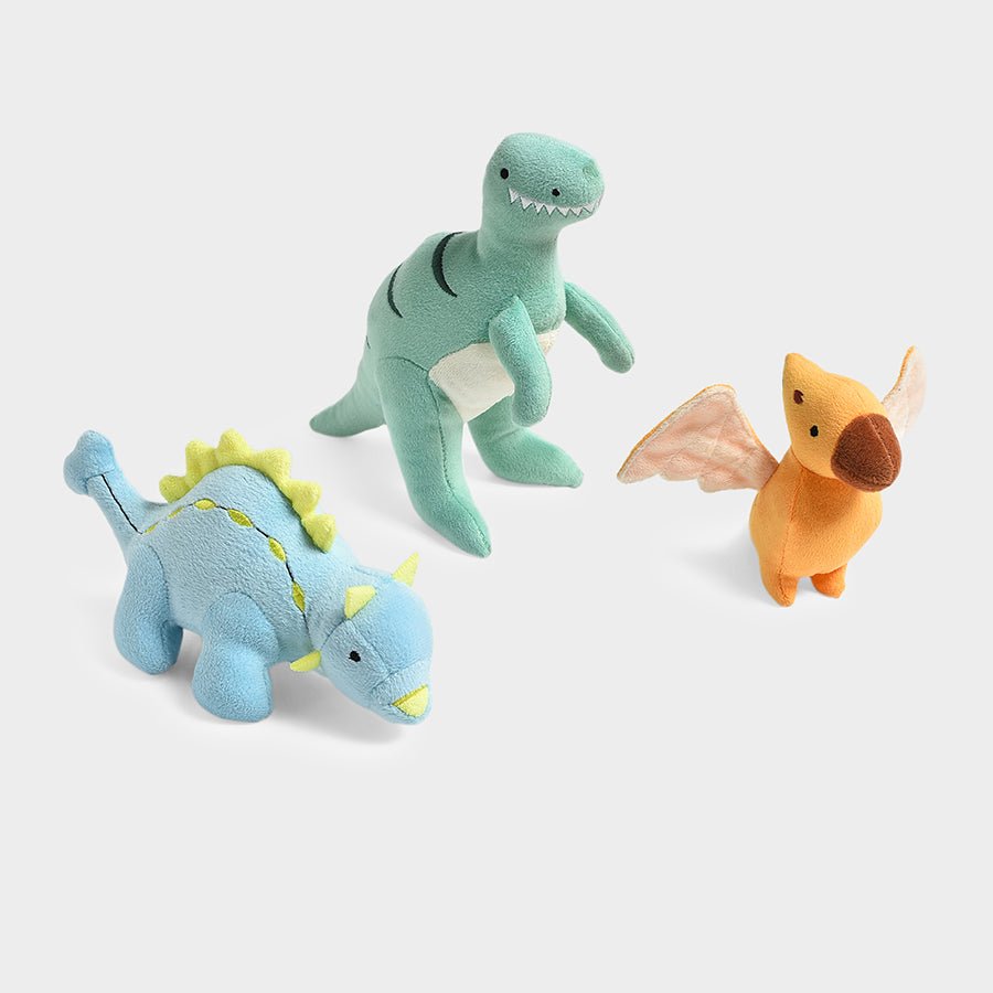 Playful Prehistoric Dinosaurs Gift Box Soft Toys 2