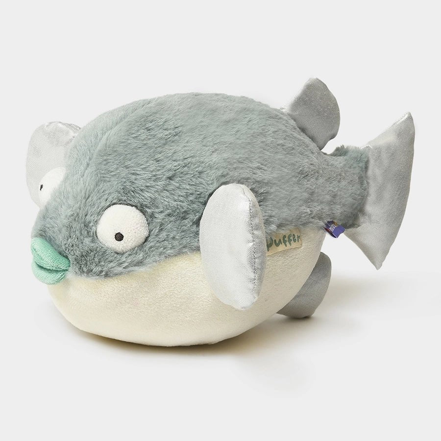 Puffer Fish Soft Toy - Green Soft Toy 2