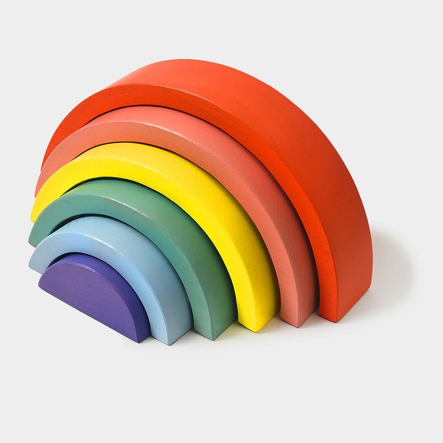 Rainbow Stacker Toy Wooden Toy 1