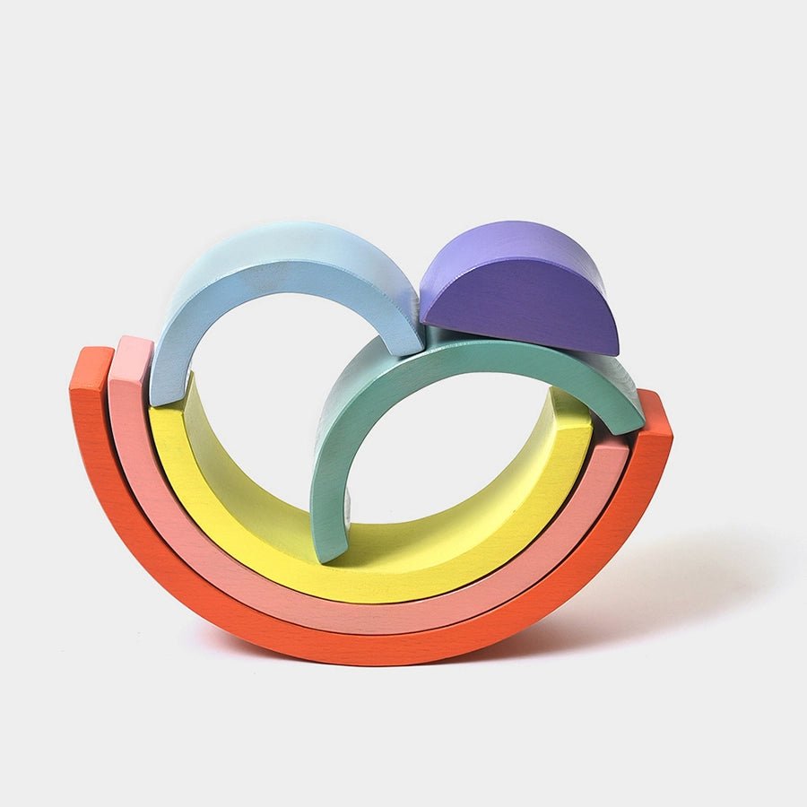 Rainbow Stacker Toy Wooden Toy 2