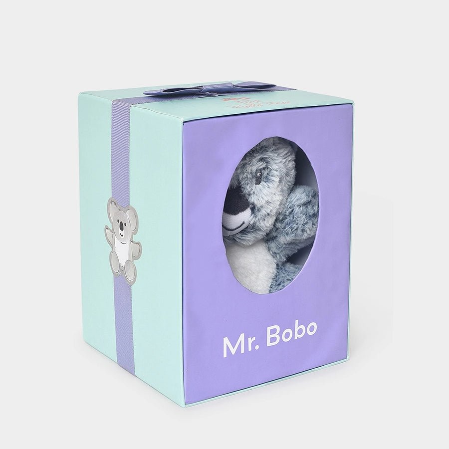 Showering Love Fur Blue Soft Toy Mr. Bobo Gift Box Soft Toy 4