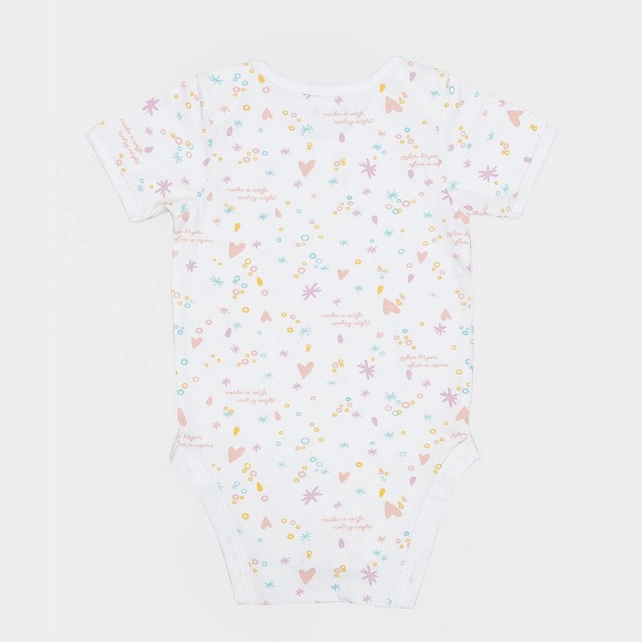 Showering Love Leo Unisex Onesie (Pack of 2) Romper 4