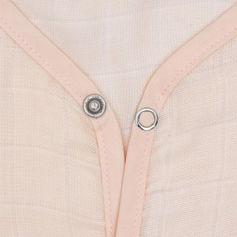 Showering Love Unisex Muslin Open Vest Front Open Vest 4