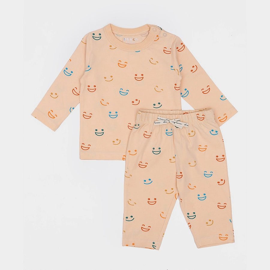 Showering Love Unisex Slumber Full Sleeve Tee & Pyjama T-Shirt - Pyjama Set 1