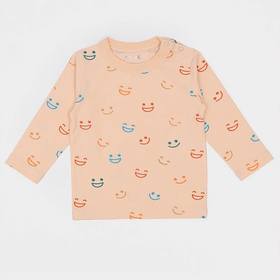 Showering Love Unisex Slumber Full Sleeve Tee & Pyjama T-Shirt - Pyjama Set 5