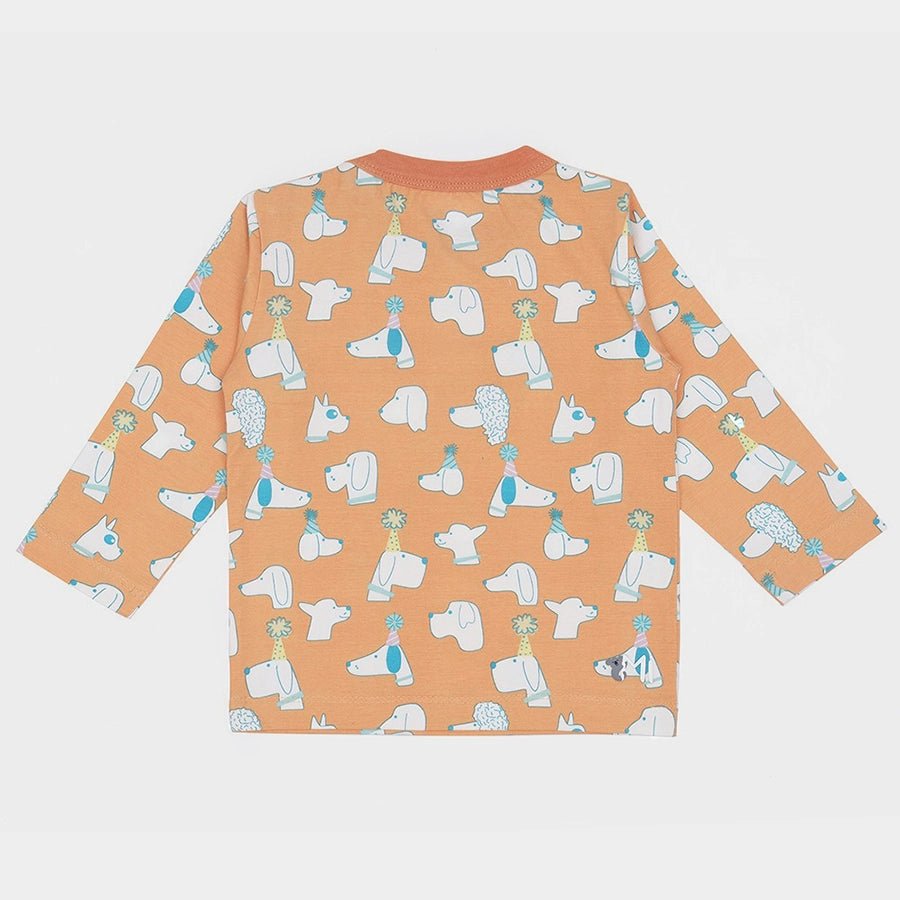 Showering Love Unisex Slumber Full Sleeve Tee & Pyjama T-Shirt - Pyjama Set 4