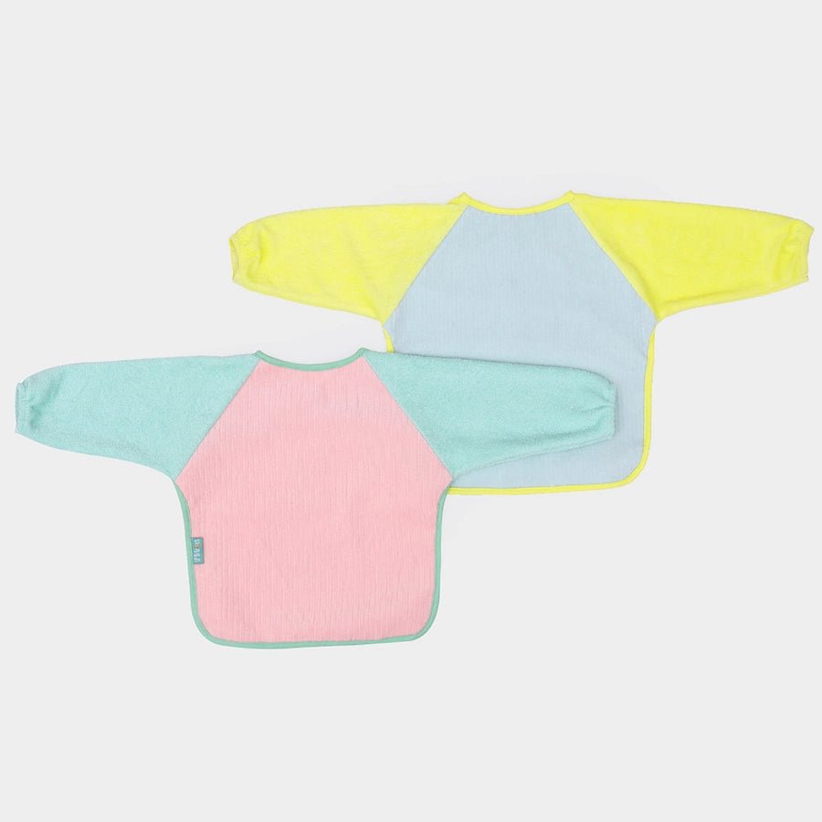 Solid Coverall Knitted Bib - Arcus Pack of 2 Bibs 1