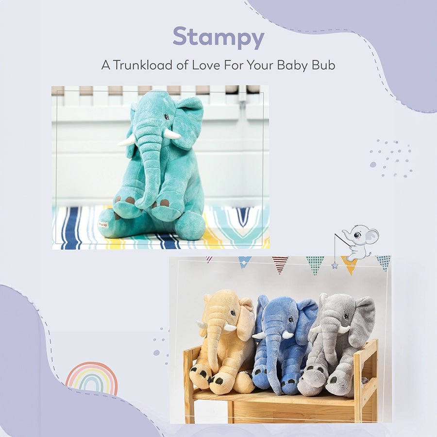 Stampy Knitted Soft Toy Elephant Soft Toys 8