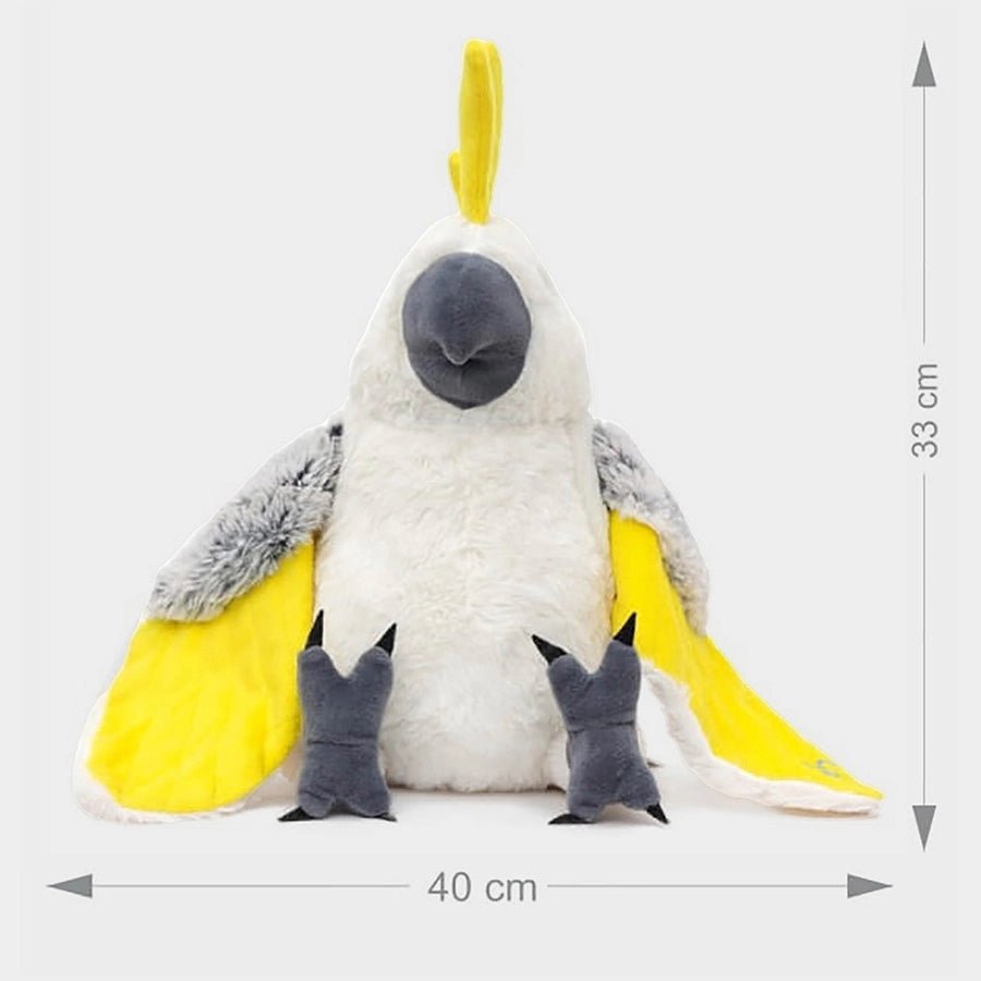 Mi Arcus Sugar Cockatoo Soft Toy Cockatoo Stuffed Toy Online India