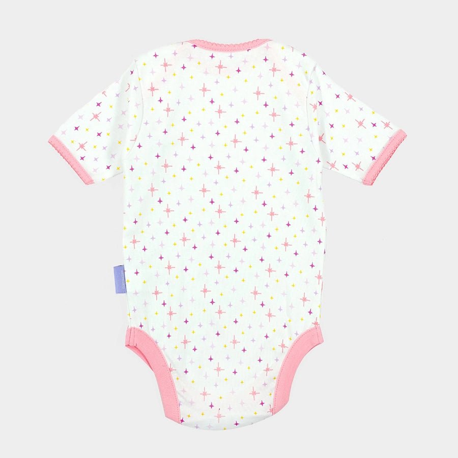 Tiny Tog Knitted Baby Girl Romper - Unicorn Romper 4