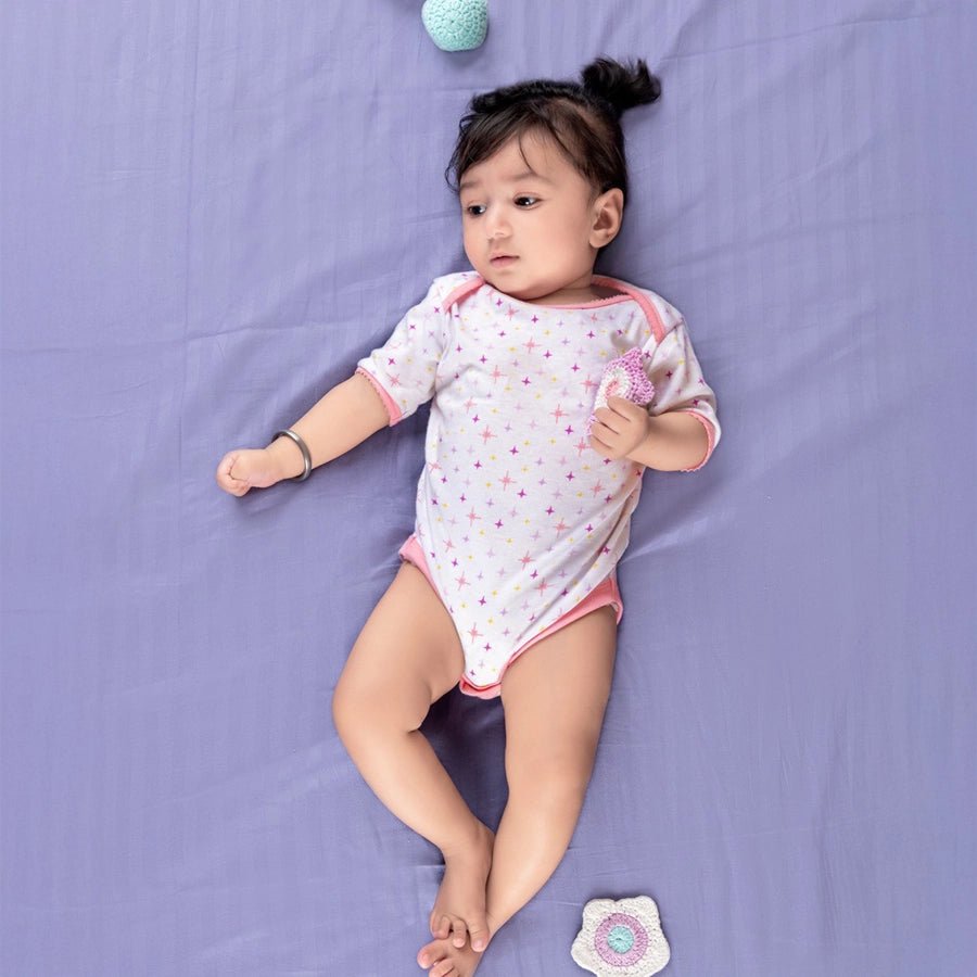 Tiny Tog Knitted Baby Girl Romper - Unicorn Romper 2