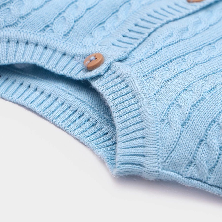 Unisex Cabel Knitted Cardigan with Pyjama Set Sweater - Pyjama Set 4