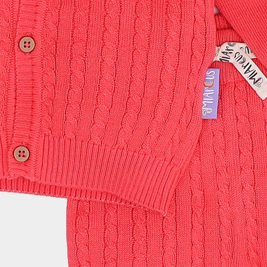 Unisex Cabel Knitted Cardigan with Pyjama Set Sweater - Pyjama Set 5