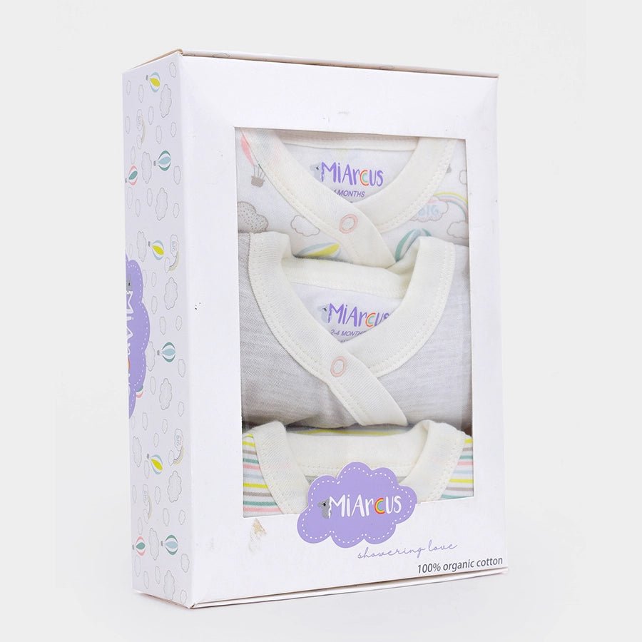 Unisex Comfy Knitted Sleep Suit - Arcus (Pack of 3) Sleep Suit 10