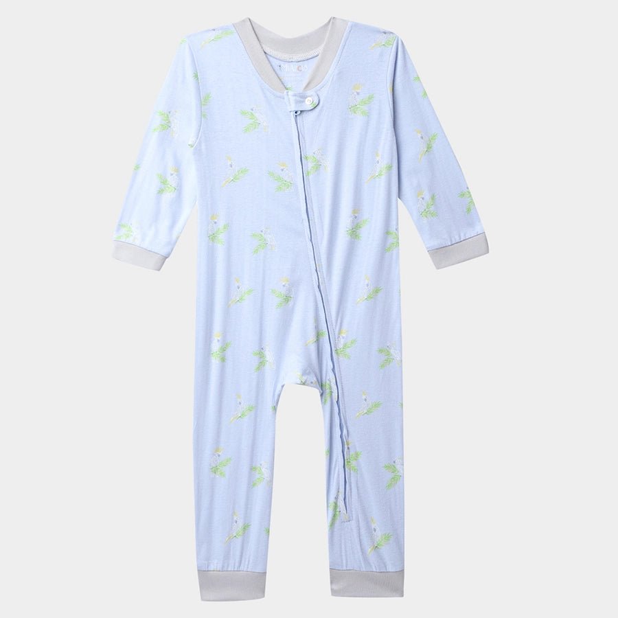 Unisex Floral Print Comfy Sleep Suit (Pack of 3) Sleepwear 2