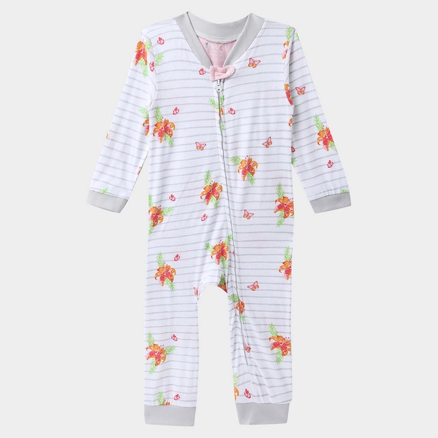 Unisex Floral Print Comfy Sleep Suit (Pack of 3) Sleepwear 7