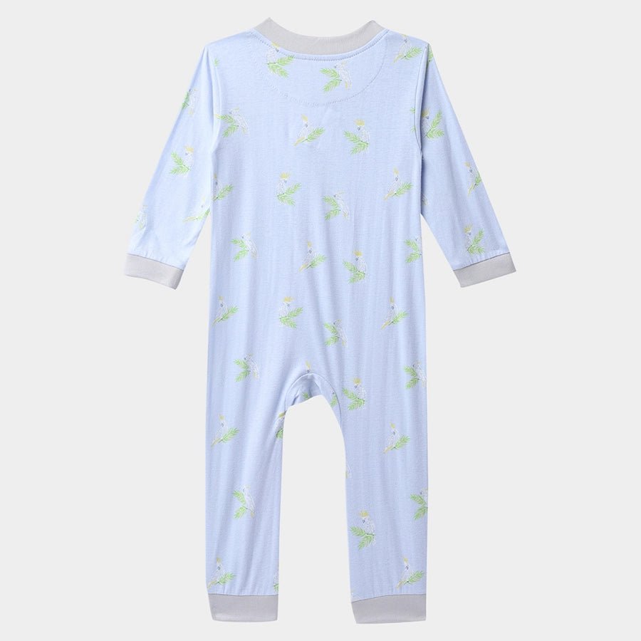 Unisex Floral Print Comfy Sleep Suit (Pack of 3) Sleepwear 3