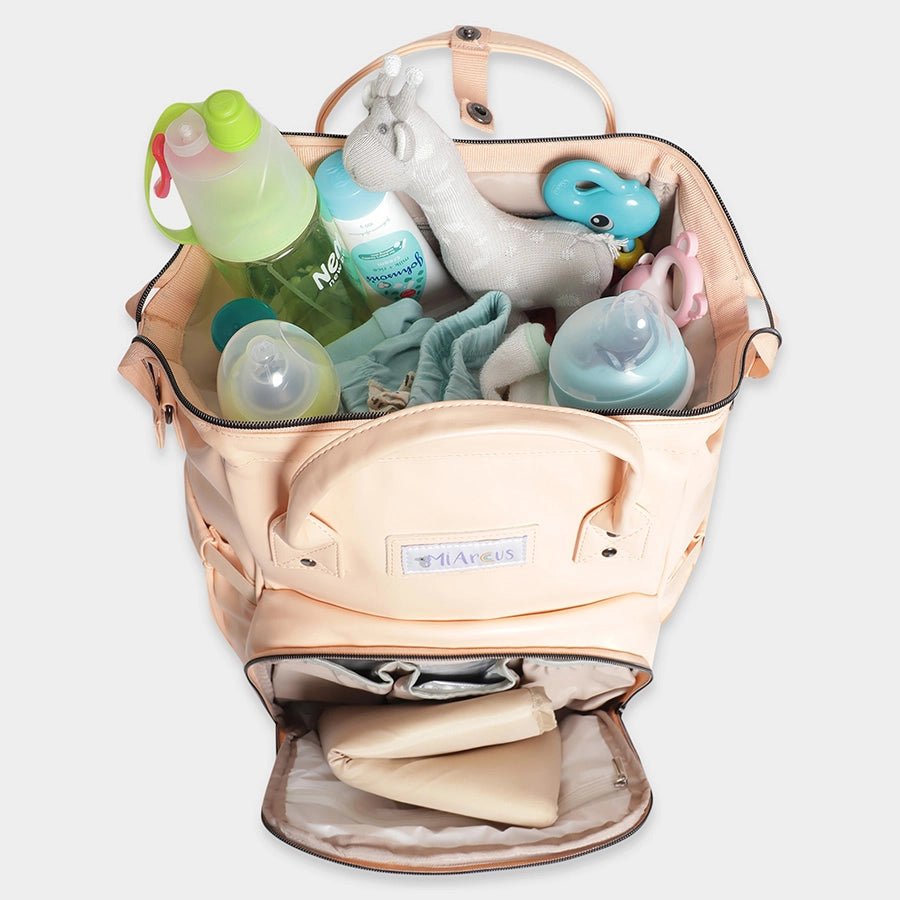 Mi Arcus - Vegan Leather Diaper Bag - Diaper Bag