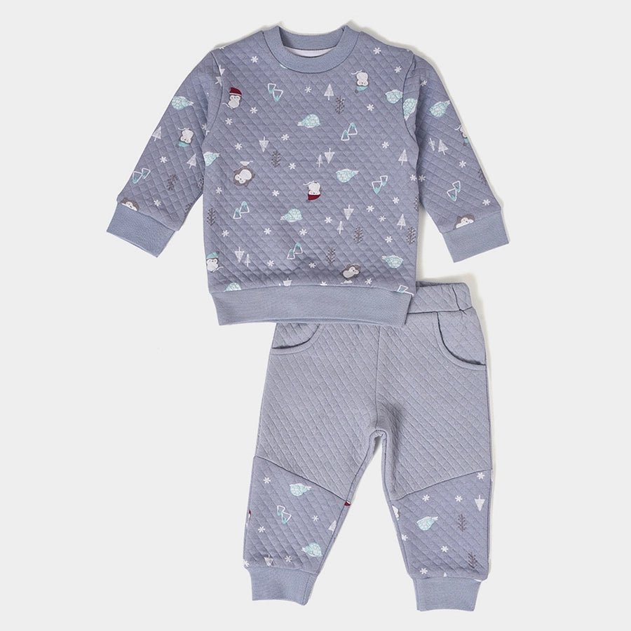 Wonderland Quilted Sweatshirt & Pyjama Set Clothing Set 1