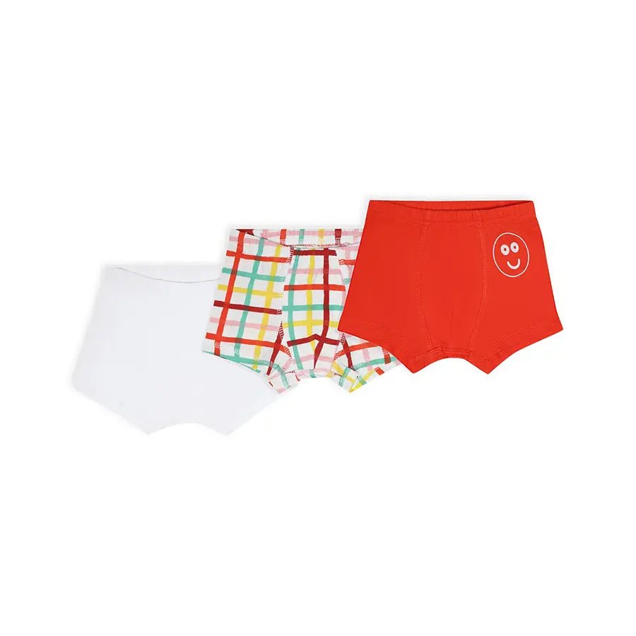 Baby Boy Briefs with Striped Print- (Pack of 3) Brief 1