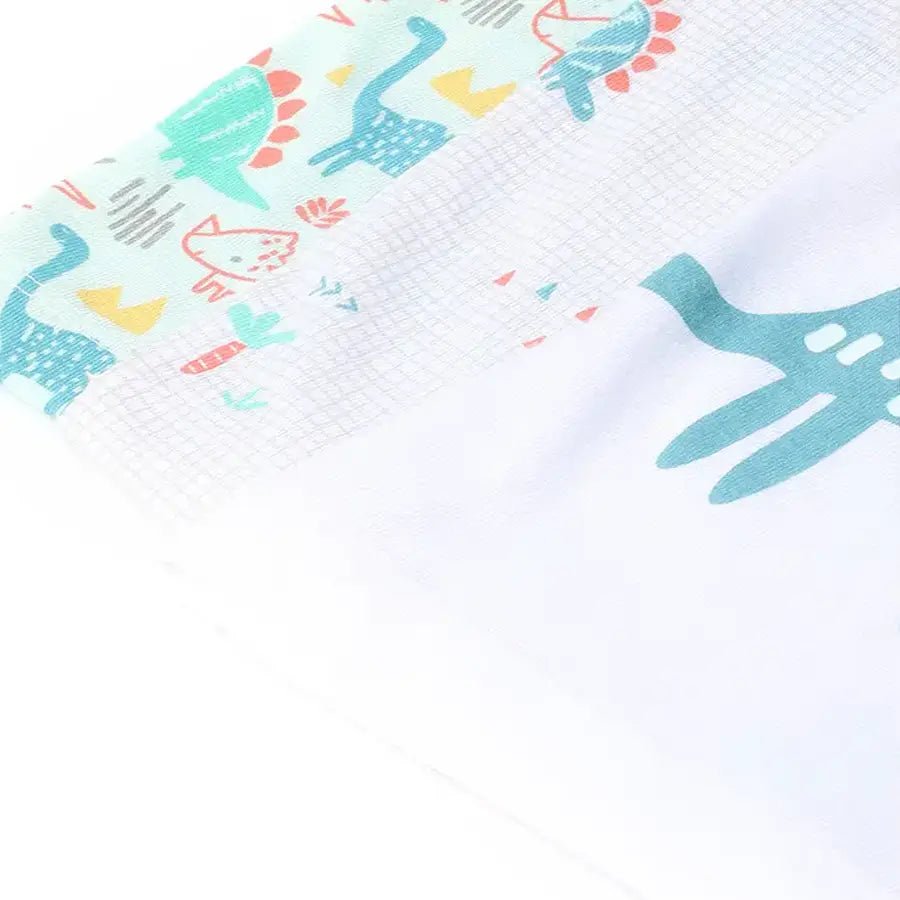 Baby Boy Dino Print Full Sleeve T-Shirt (Pack of 3)-T-Shirt-9