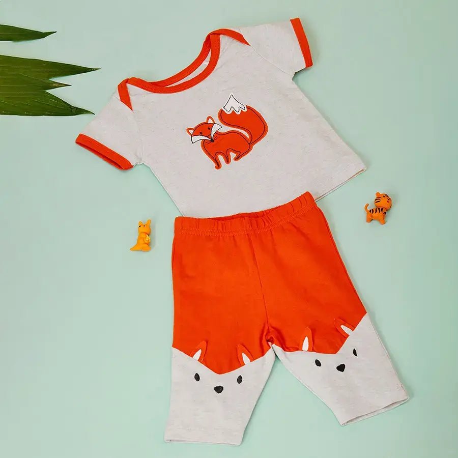 Baby Boy Forest Print Top & Pyjama Set Clothing Set 2