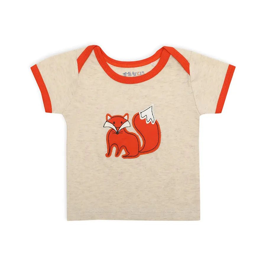 Baby Boy Forest Print Top & Pyjama Set-Clothing Set-3
