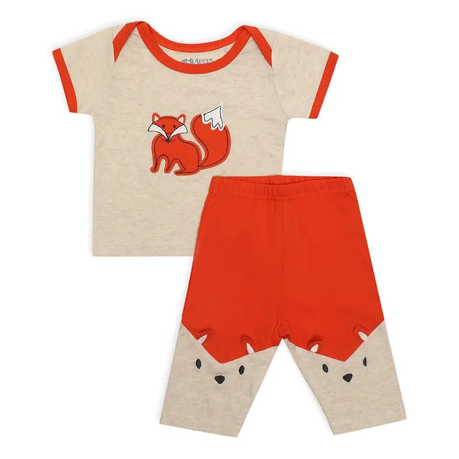 Baby Boy Forest Print Top & Pyjama Set Clothing Set 1