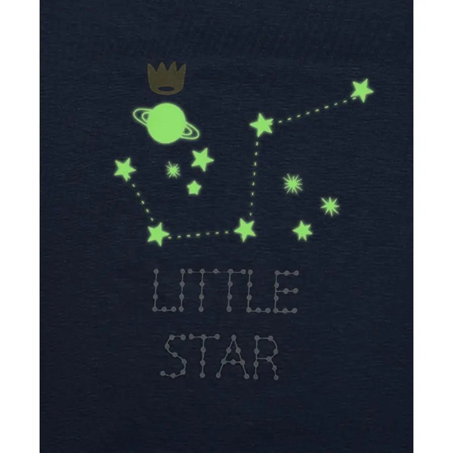 Baby Boy Glow In The Dark Galaxy Print T-shirt-T-Shirt-4