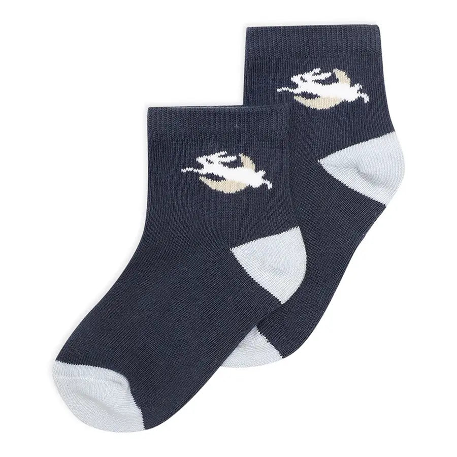 Baby Boy Rib Mid Calf Socks Set of 3 Socks 3
