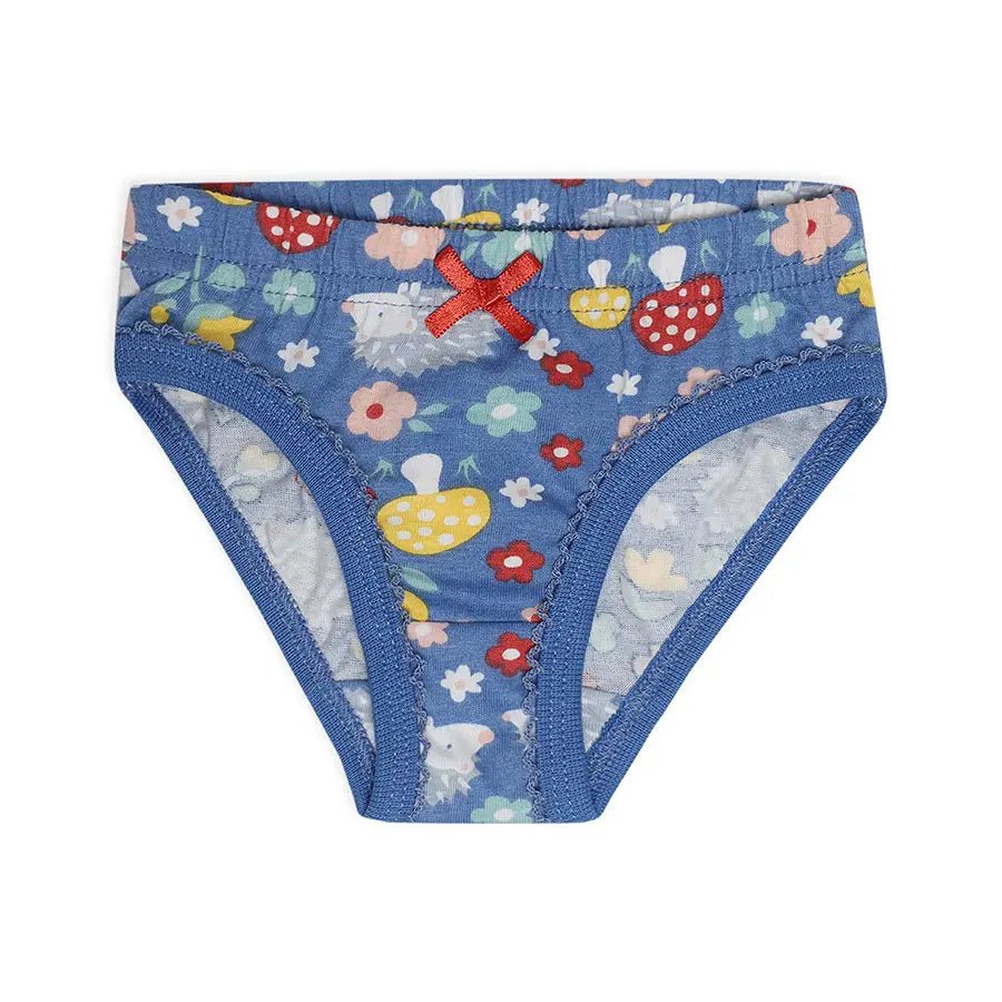 Mi Arcus - Baby Girl Briefs with Blossom Print- (Pack of 3) - Brief