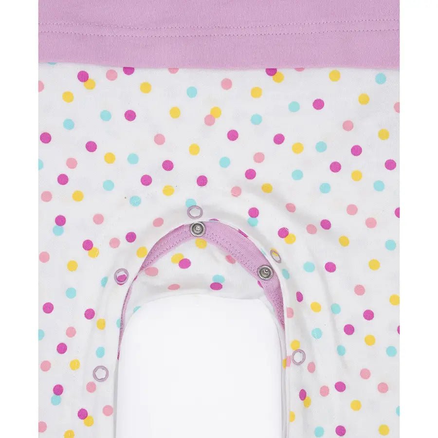 Baby Girl Comfy Knitted Sleep suit - Unicorn (Pack of 2) Sleepsuit 7
